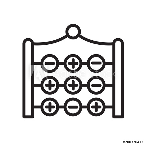 500x500 Tic Tac Toe Icon Isolated On White Background