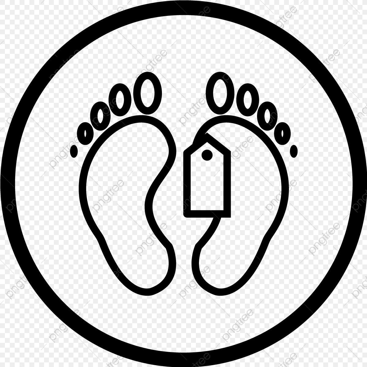 1199x1199 Vector Toe Tag Icon, Dead, Death, Dead Body Png And Vector
