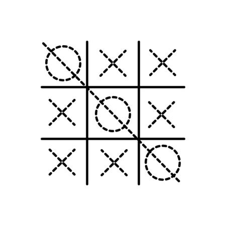 450x450 Icon For Tic Tac Toe, Competition Royalty Free Vector Graphics