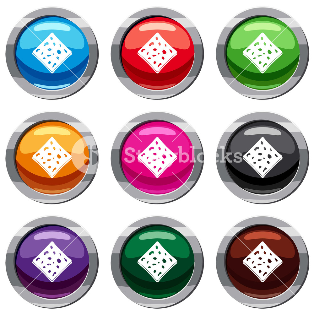 1000x1000 Tofu Fresh Block Set Icon Isolated On White Icon Collection