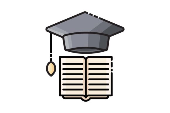 580x387 Book And Toga Icon Graphic