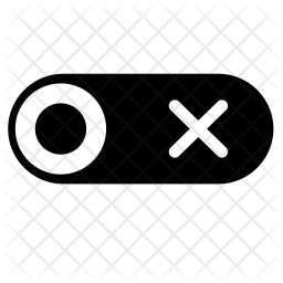 256x256 Toggle Icon Of Glyph Style