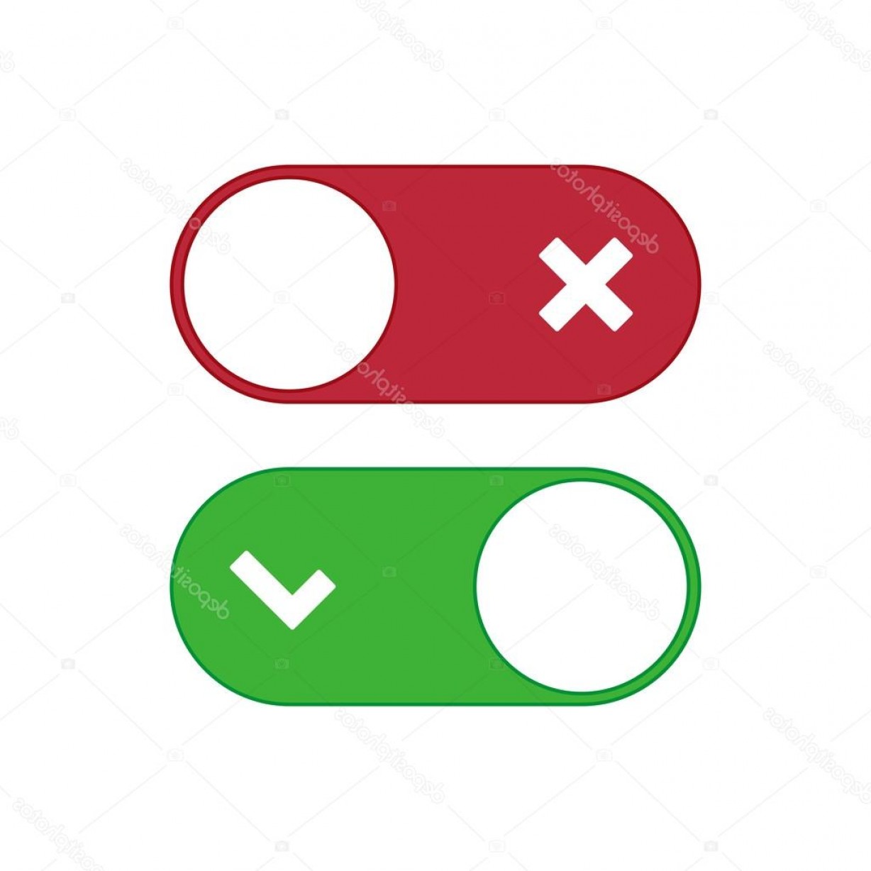 1228x1228 Stock Illustration Toggle Switch Vector Icon Hoodamathrun