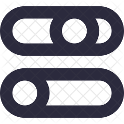 256x256 Toggle Switch Icon Of Line Style