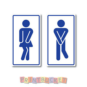 Male Female Funny Toilet Icon Stickers High Pieces Quality 300x300 Male Female Funny Toilet Icon Stickers High Pieces Quality