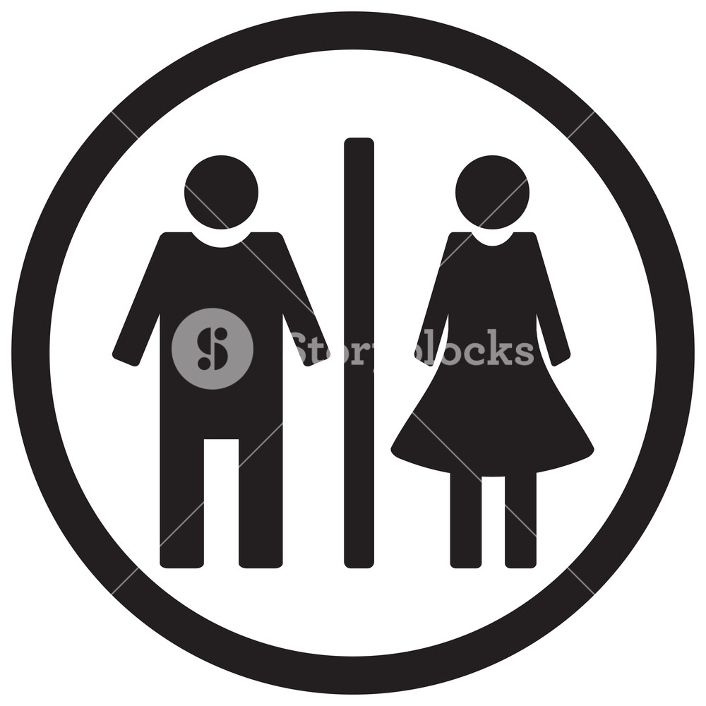 Wc Toilet Icon Gentleman Restroom And Lady Bathroom Vector 1000x1000 Wc Toilet Icon Gentleman Restroom And Lady Bathroom Vector