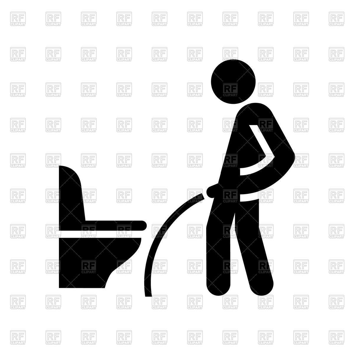 Black Toilet Icon, Man Pee Vector Image Of Icons And Emblems 1200x1200 Black Toilet Icon, Man Pee Vector Image Of Icons And Emblems