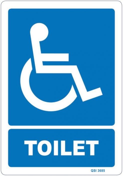 Disabled Toilet Icon And Text 490x700 Disabled Toilet Icon And Text
