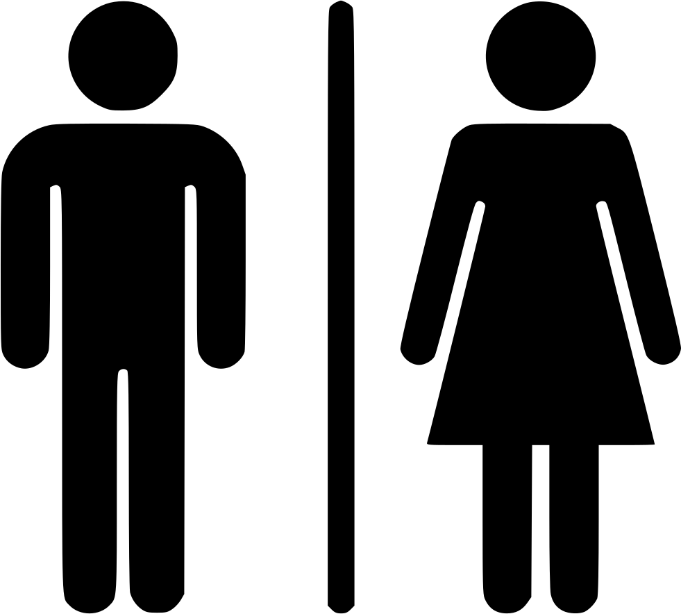 981x884 Male Clipart Toilet Icon Png, Male Toilet Icon Png Transparent