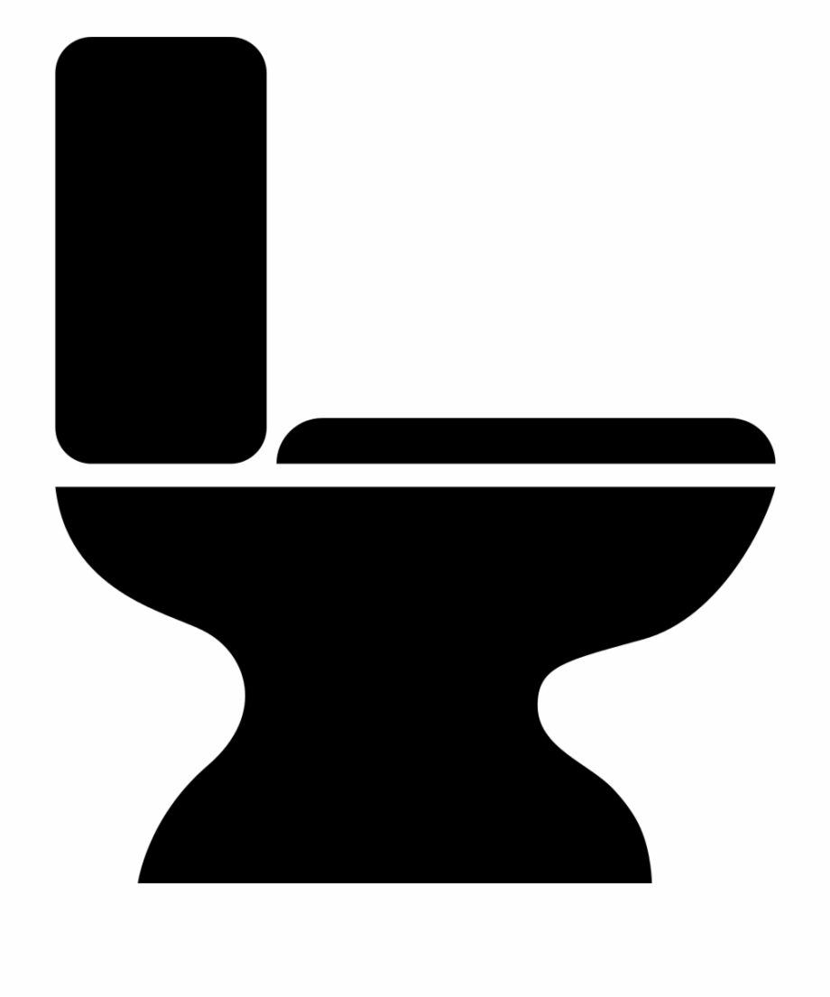 920x1105 Toilet Black Clipart