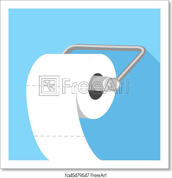 Toilet Paper Icon