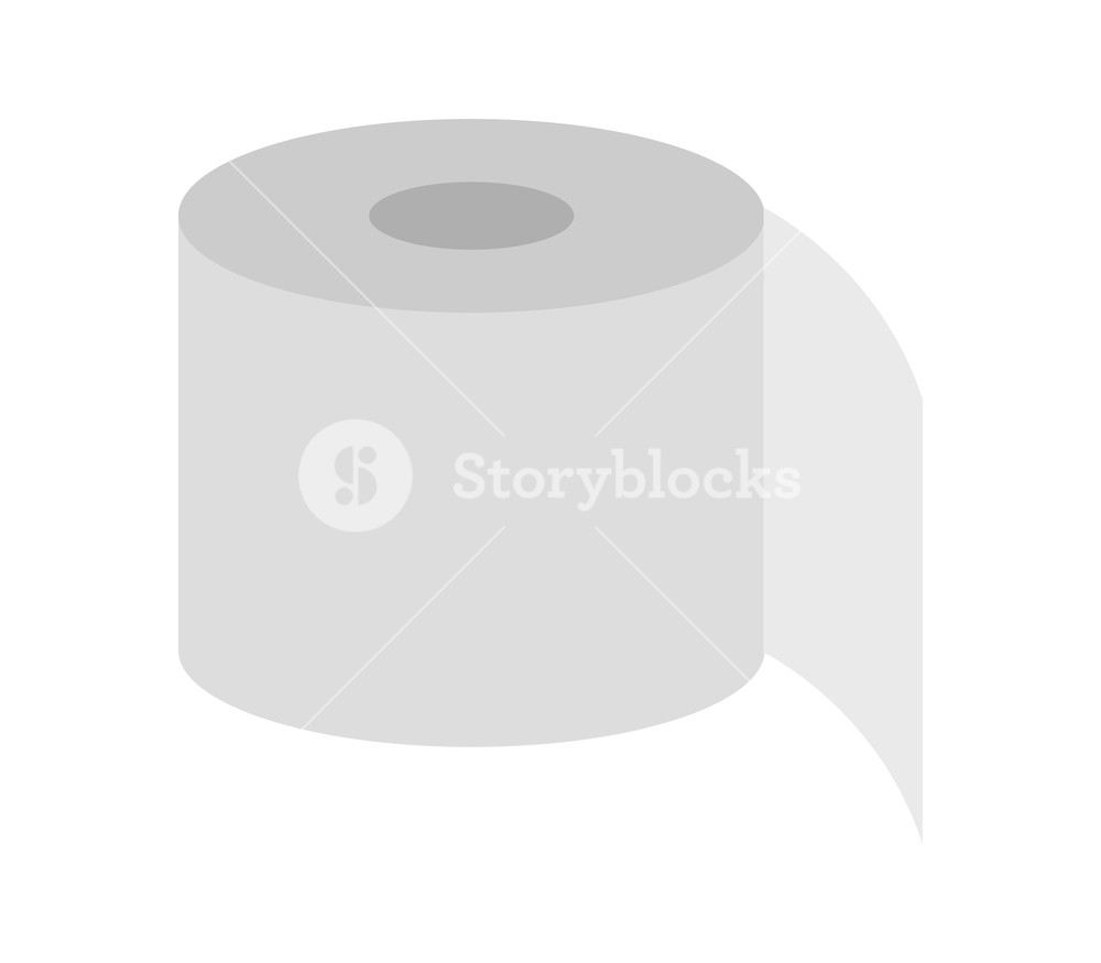 1000x875 Toilet Paper Icon On White Background Royalty Free Stock Image
