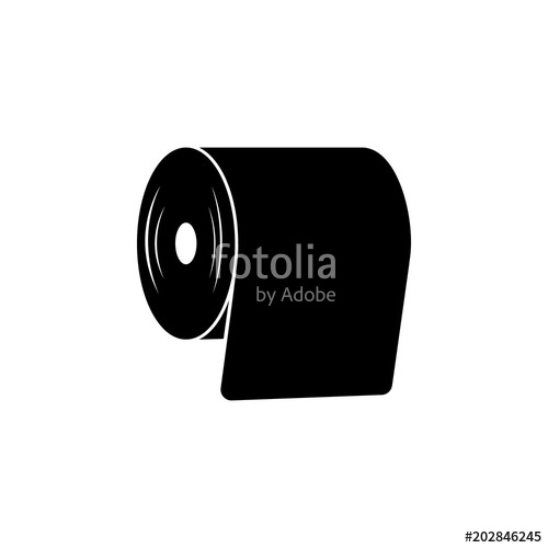500x500 Toilet Paper Icon Element Of Cleaning And Cleaning Tools