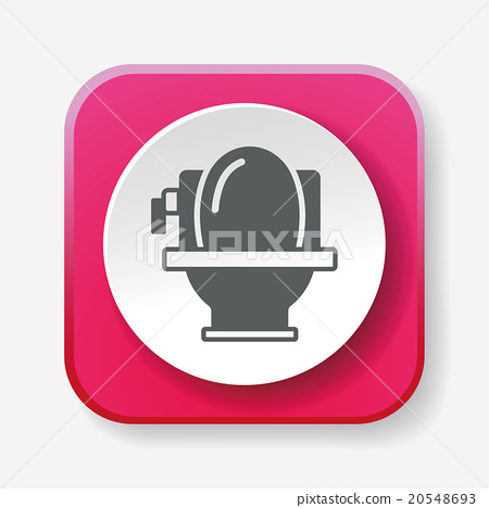 450x468 Toilet Seat Icon