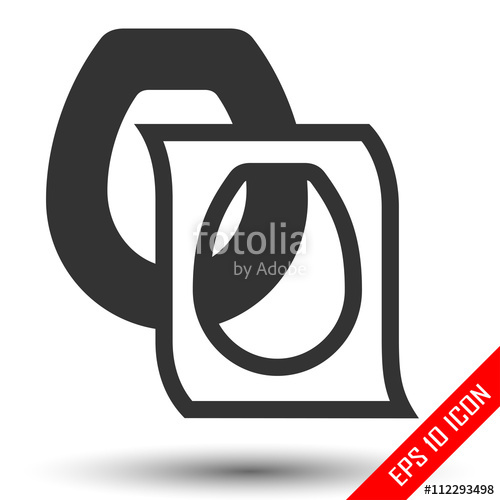 500x500 Disposable Toilet Seat Icon Lavatory Pan Icon Toilet Seat Vector
