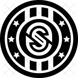 256x256 Ios Token Icon Of Glyph Style