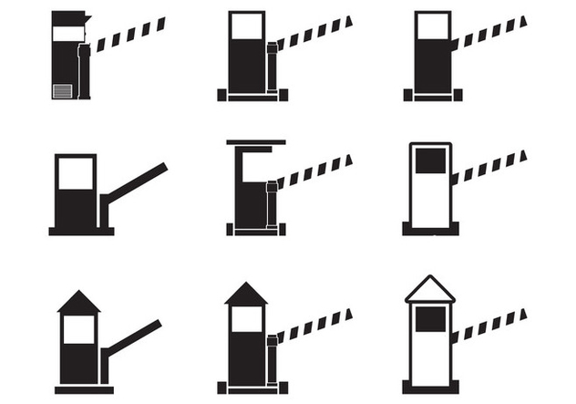 632x443 Toll Booth Icon Set Free Vector Download Cannypic