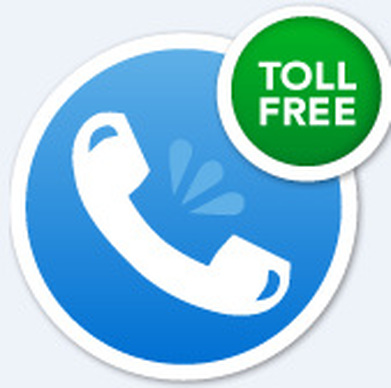 391x388 Toll Free Number Icon