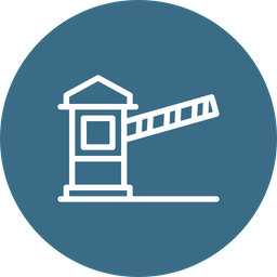 256x256 Toll Icon Of Line Style