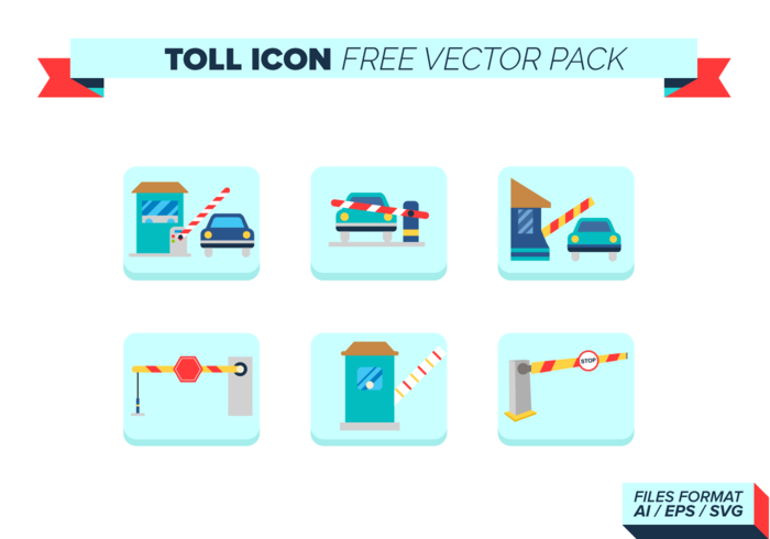 700x490 Toll Icons Free Vector