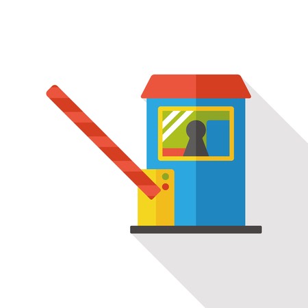 450x450 Toll Booths Flat Icon Royalty Free Vector Graphics