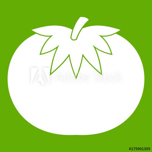 500x500 Tomato Icon Green