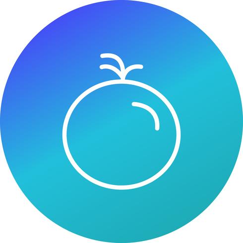 490x490 Vector Tomato Icon