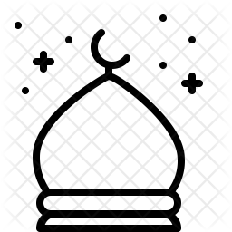 256x256 Tomb Icon Of Line Style