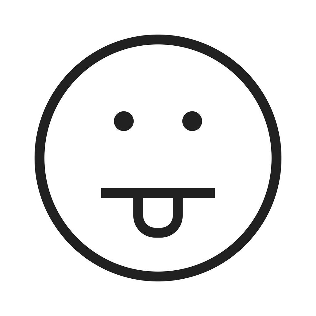 1024x1024 Tongue Line Icon