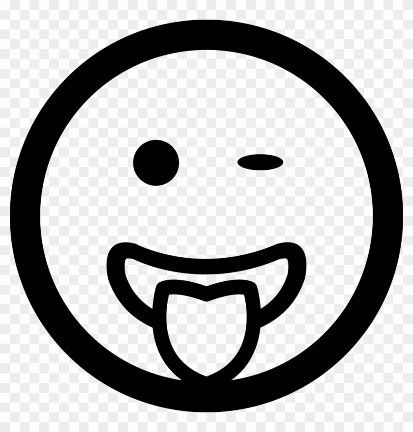 840x880 Winking Emoticon Smiling Face With Tongue Out
