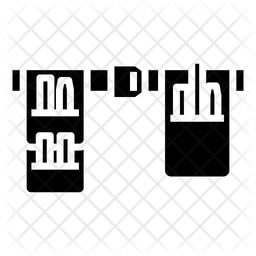 256x256 Tool Belt Icon Of Glyph Style
