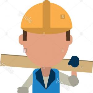 300x300 Tools Icon Male Construction Service Person Vector Studiogrfx