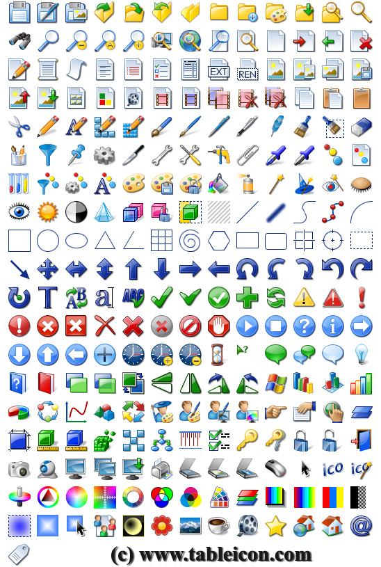 548x815 Freebie Toolbar Icons