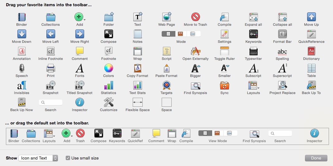 1069x535 My Scrivener Toolbar Scrivener Tips Icon Design, Desktop