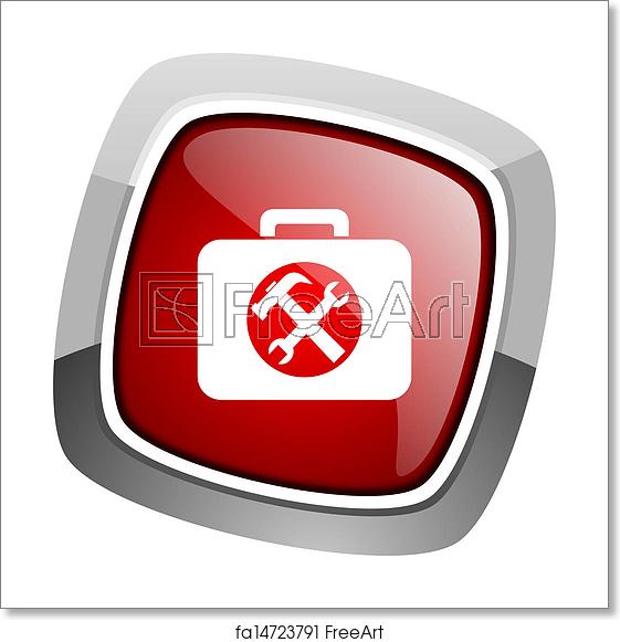 561x581 Free Art Print Of Toolkit Icon Freeart