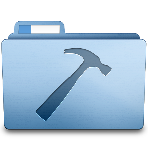 512x512 Blue Developer Icon