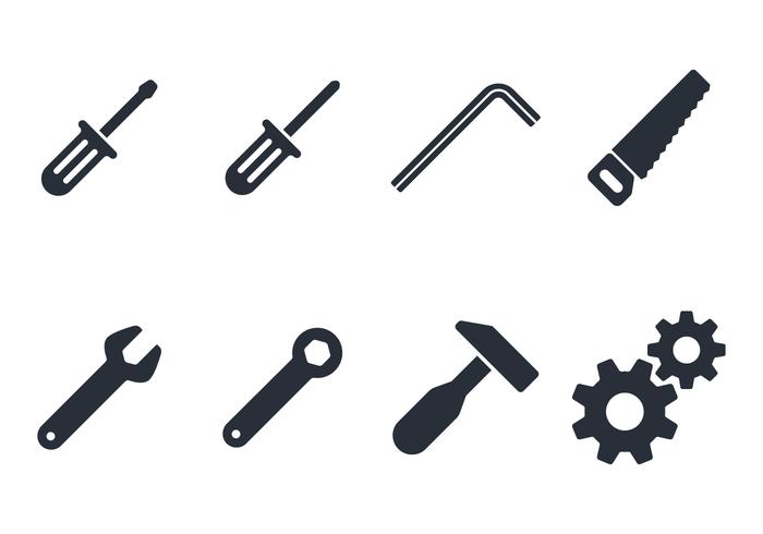 700x490 Tools Icon Set