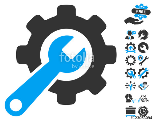 500x394 Tools Icon With Bonus Tools Clip Art Vector Illustration Style Is