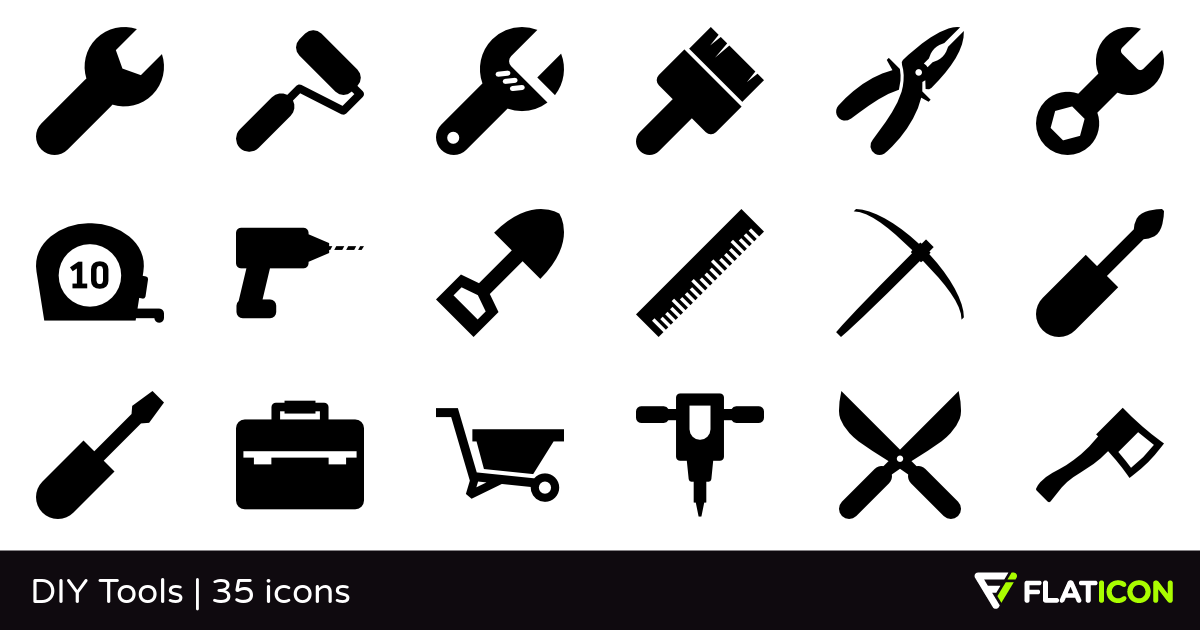 1200x630 Diy Tools Free Icons