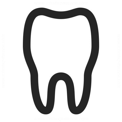 512x512 Tooth Icon Iconexperience