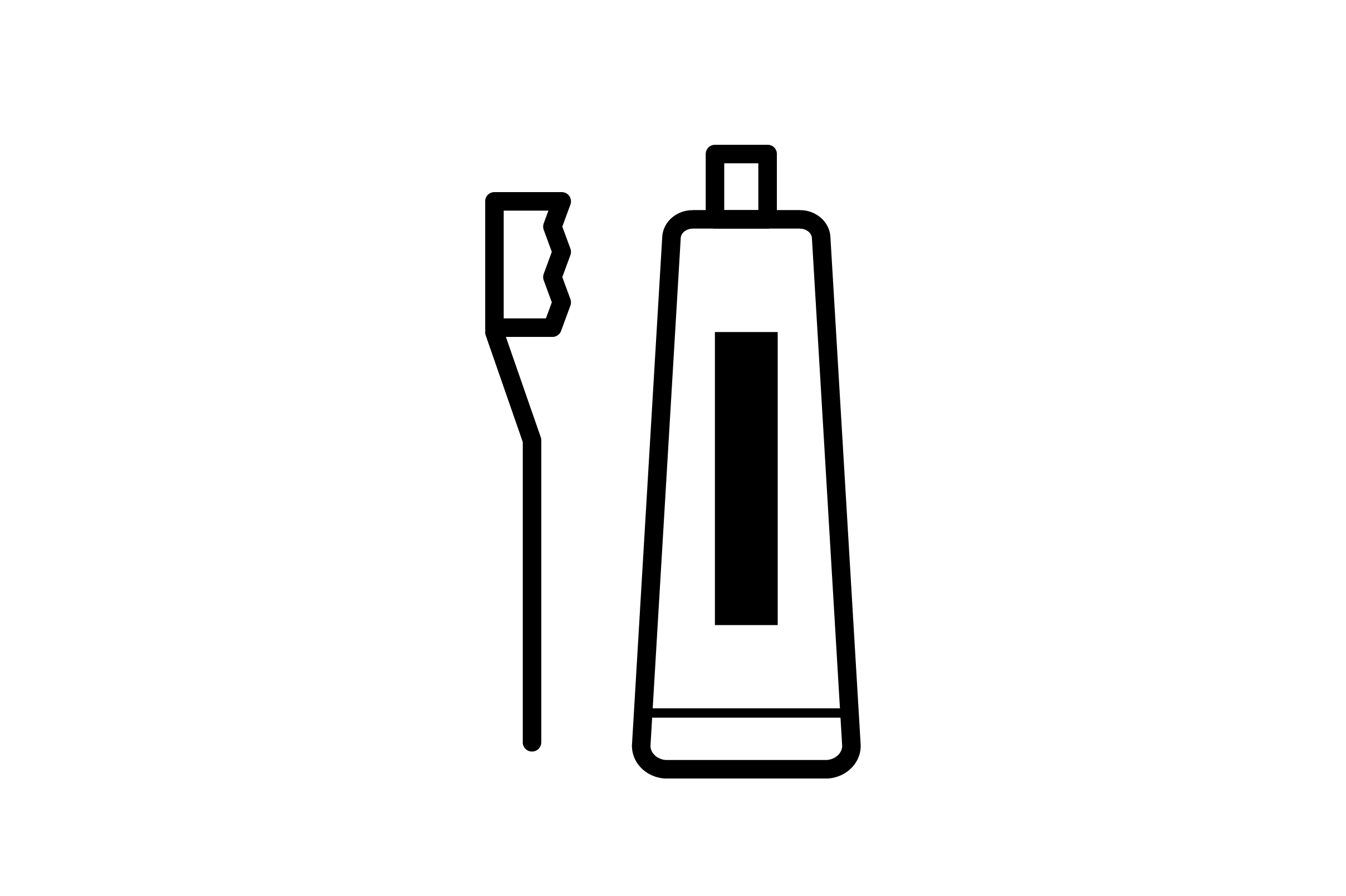 2417x1609 Toothbrush Icon Graphic