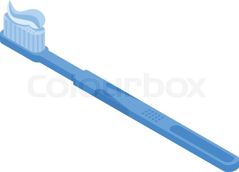 800x578 Toothbrush Icon Isometric Of Stock Vector Colourbox