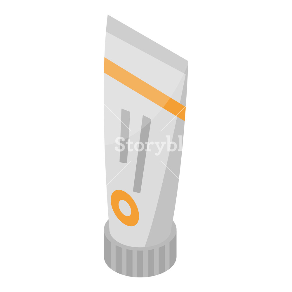 1000x1000 Honey Toothpaste Icon Isometric Of Honey Toothpaste Vector Icon