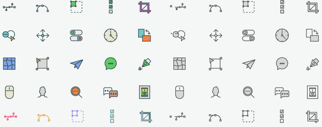 639x252 Revisited The Best Free Icon Packs Of The Year Noupe