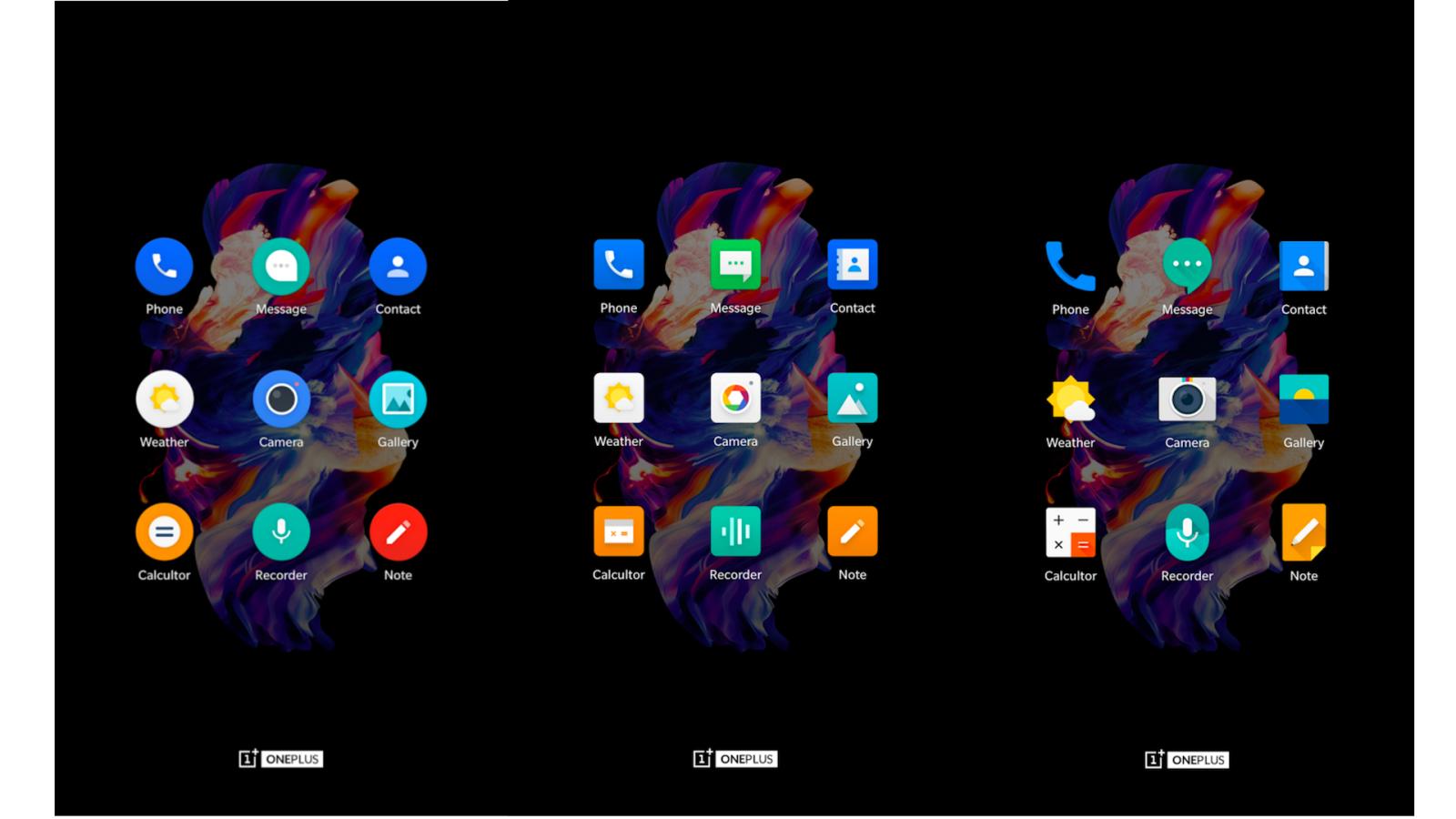 1600x900 Oneplus Releases Three New Icon Packs On The Google Play Store
