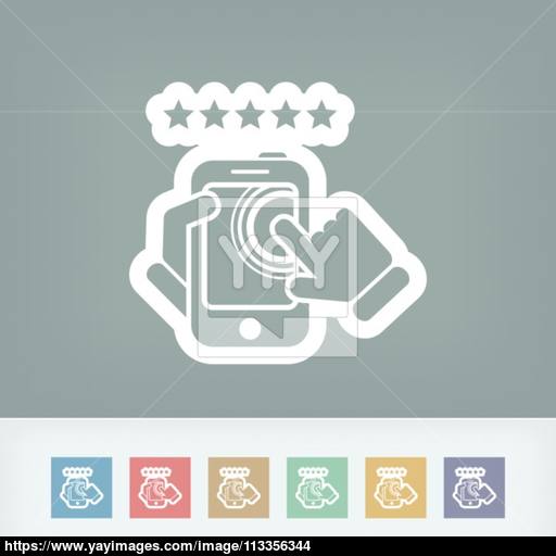 512x512 Smartphone Icon Top Rated Vector