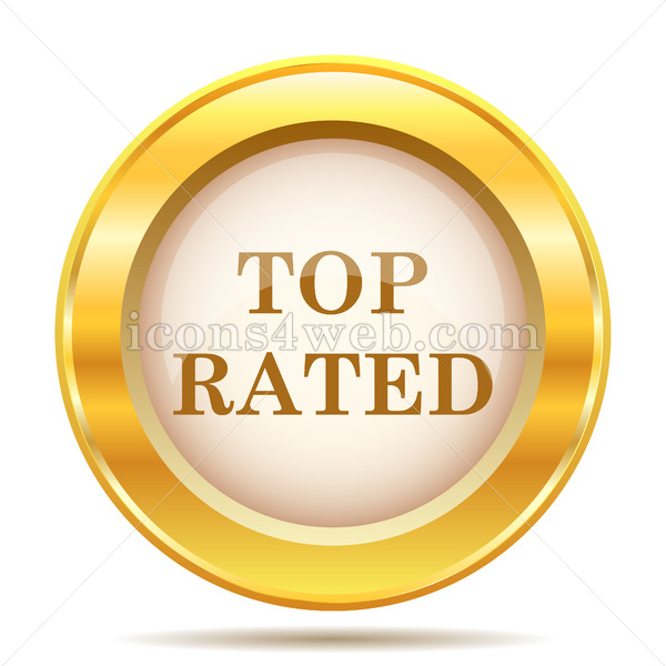 600x600 Top Rated Golden Button
