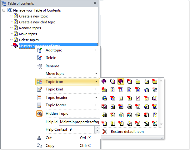 How To Select A New Icon For A Topic In Helpndoc Helpndoc 608x481 How To Select A New Icon For A Topic In Helpndoc Helpndoc