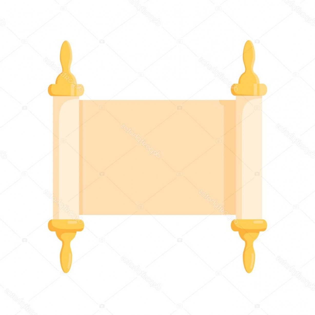 1228x1228 Stock Illustration Torah Scroll Cartoon Icon Newwaysys