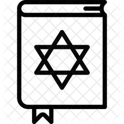 256x256 Torah Icon Of Line Style